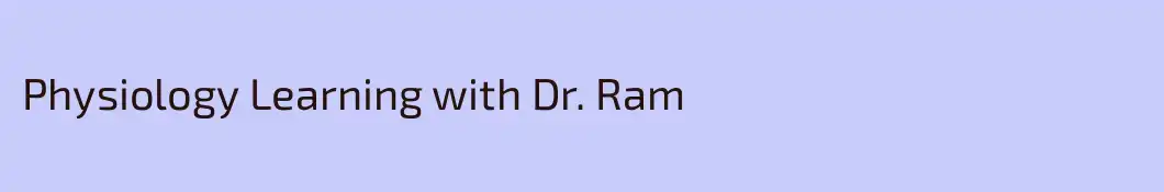 Physiology Learning with Dr. Ram